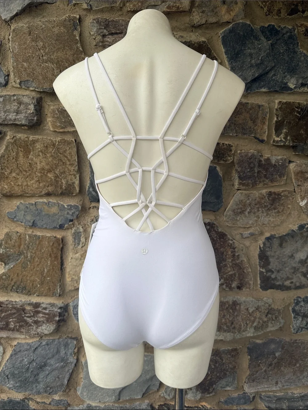 NWT Lululemon Coastline One Piece White size 8